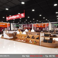 Thiết Kế Gian Hàng Thời Trang Giày Dép Pierre Cardin - Chị Hoài